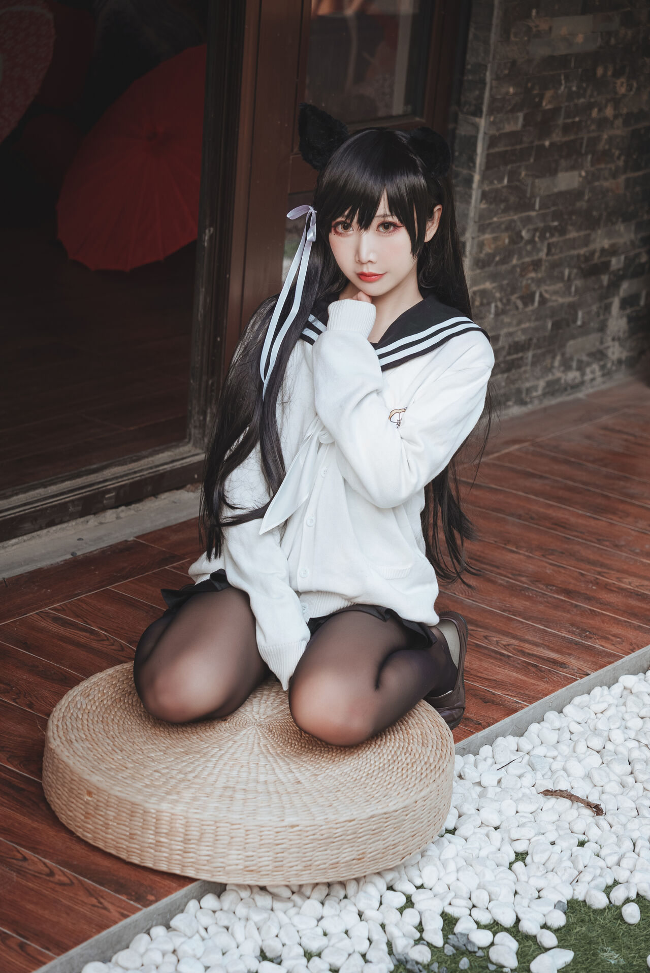 【Exhentai Cosplay】面饼仙儿 爱宕JK2（47P）