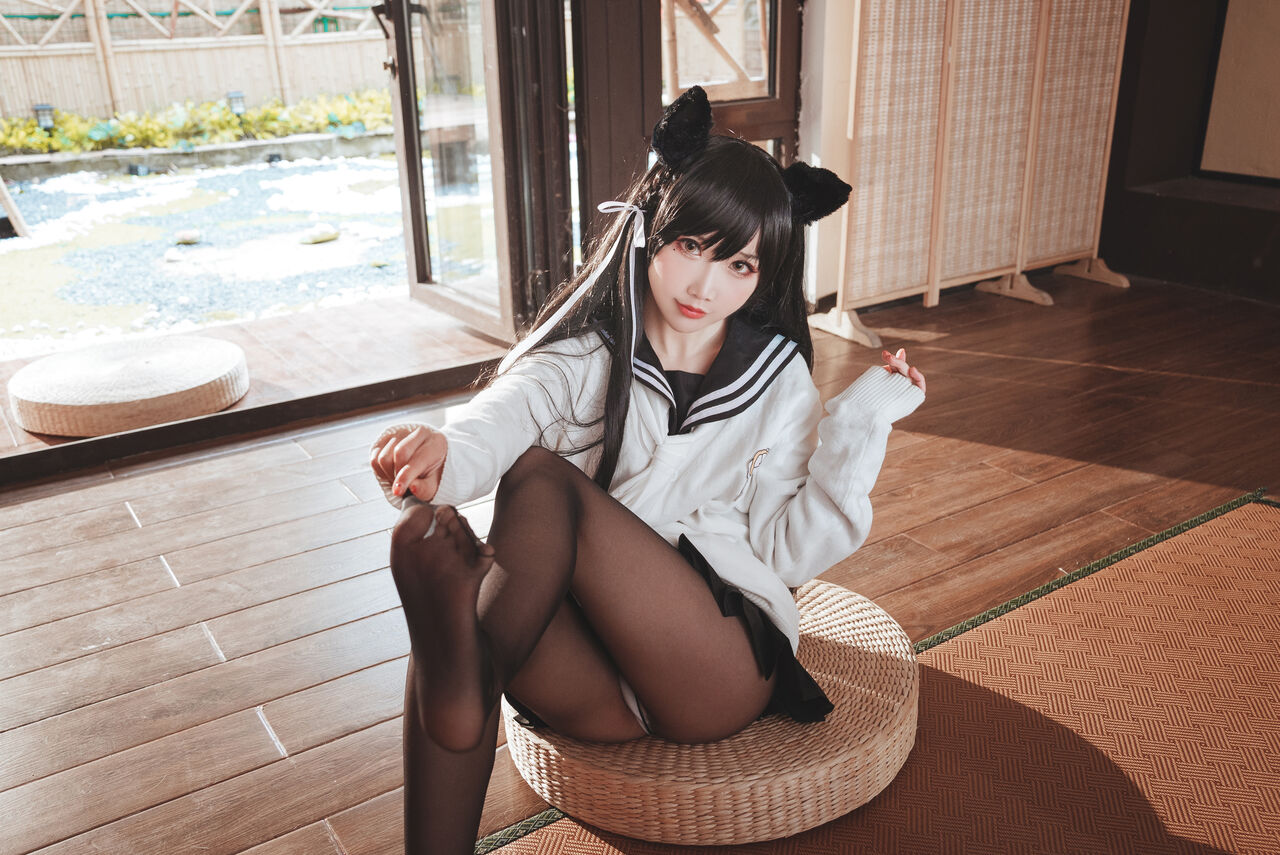 【Exhentai Cosplay】面饼仙儿 爱宕JK2（47P）