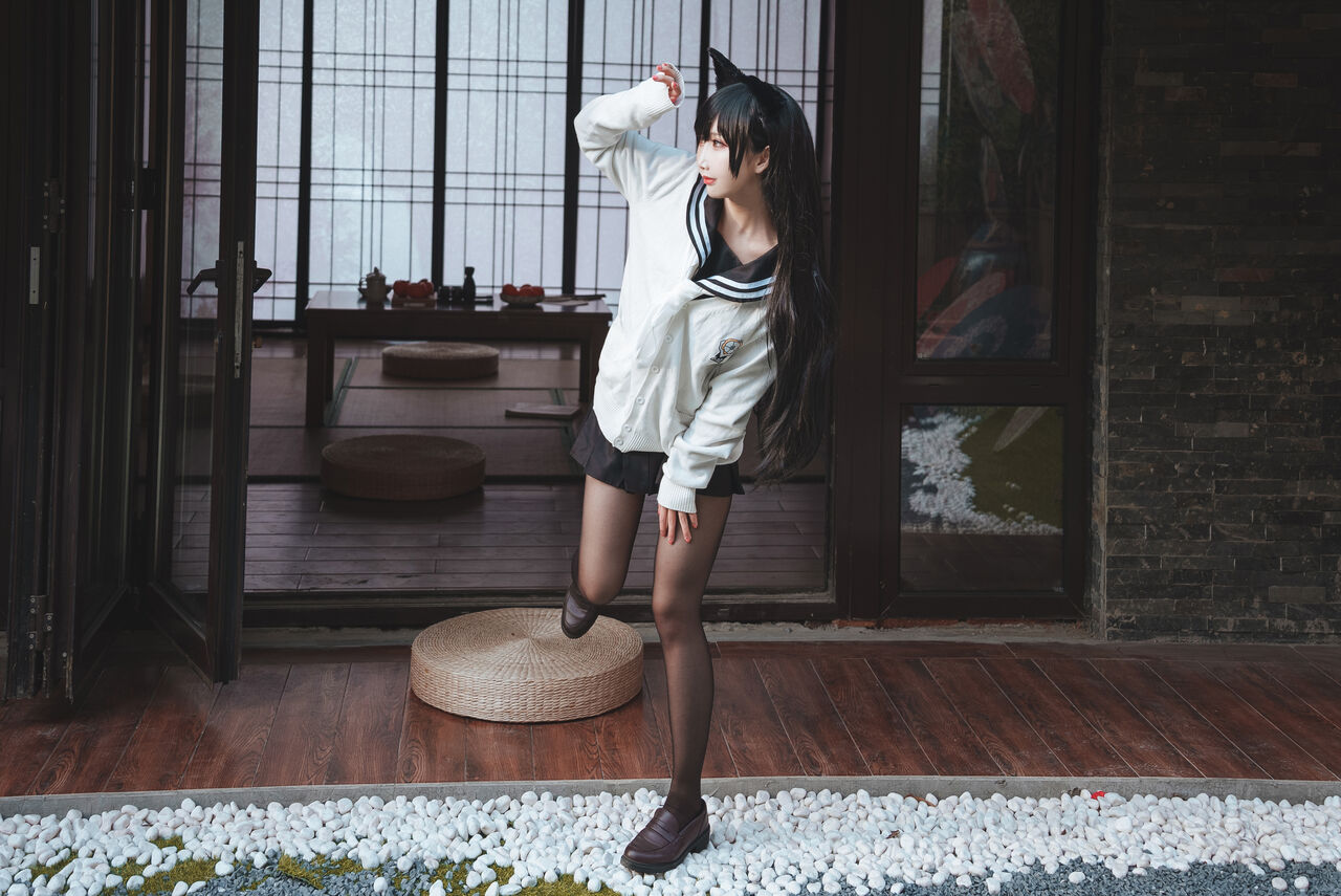 【Exhentai Cosplay】面饼仙儿 爱宕JK2（47P）